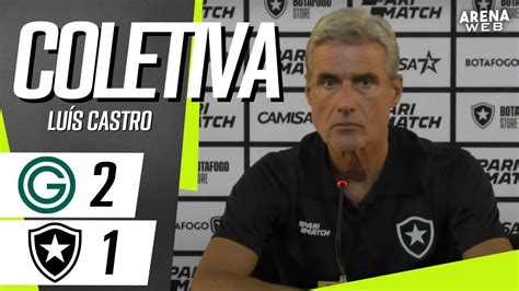 Coletiva Lu S Castro Ao Vivo Goi S X Botafogo Brasileir O