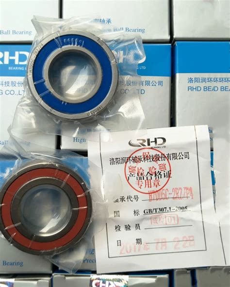 1 Pair 7002 7003 7005 Bearing H7002c 2rz P4 15x32x9 Sealed Angular