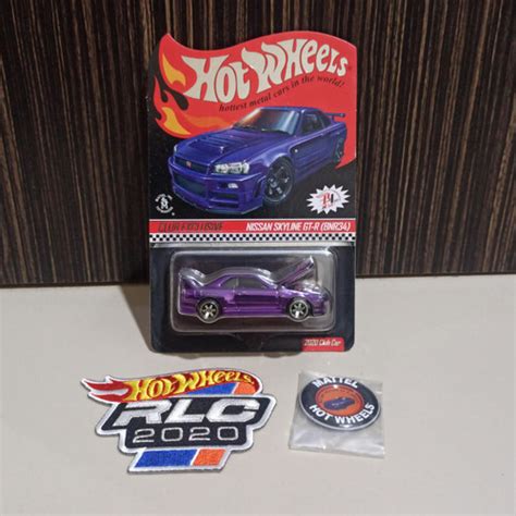 Jual Hot Wheels Nissan Skyline GT R BNR34 R34 RLC 2020 Kota Tangerang Chacha Bricks