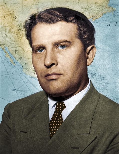 Wernher Von Braun German Rocket Pioneer Photograph By Detlev Van