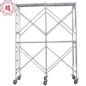 Walk Through Ladder Scaffold Frame Facade H Steel A Frame Scaffolding