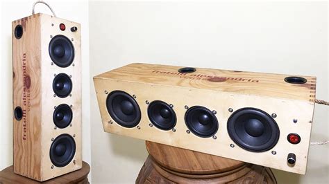 DIY Portable Bluetooth Speaker Boombox Center Speaker 2x50W TDA7492 D