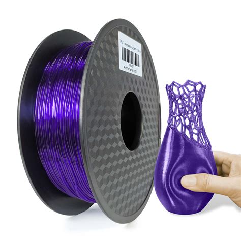 X Tpu D Filament Mm Transparent Purple Kg Inkstation