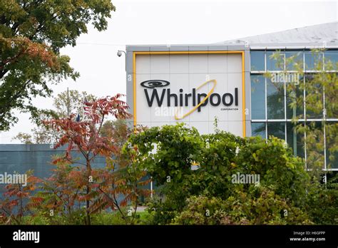 A Logo Sign Outside Of A Facility Occupied By The Whirlpool Corporation