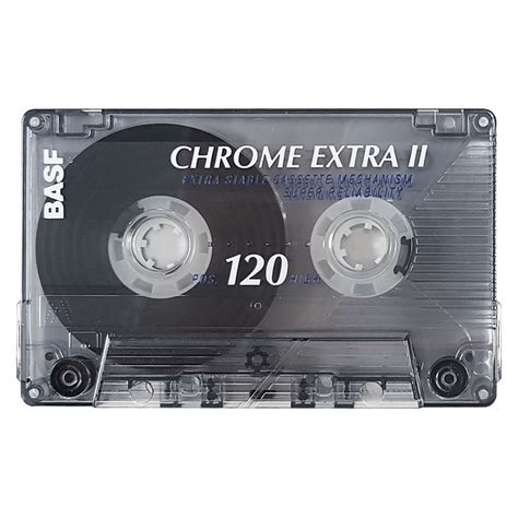 Basf Chrome Extra Ii Blank Audio Cassette Tapes Retro