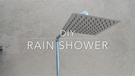 How To Make A Rain Shower Head - Standard Pedestal Sink