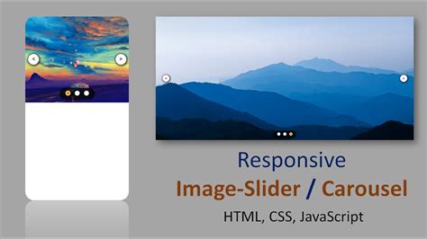 Image Slider In Html Css And Javascript Carousel In Html Css And