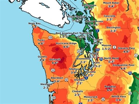 Washington Forecast: Atmospheric River Brings Flooding Concerns ...