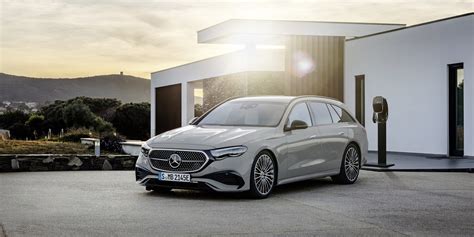 Nieuwe Mercedes E Klasse Estate Meer Elektrische Actieradius En Ruimte