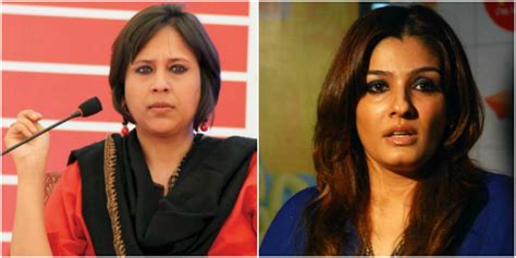 Raveena Tandon And Barkha Dutt Had A Twitter War On Karwachauth & How ...