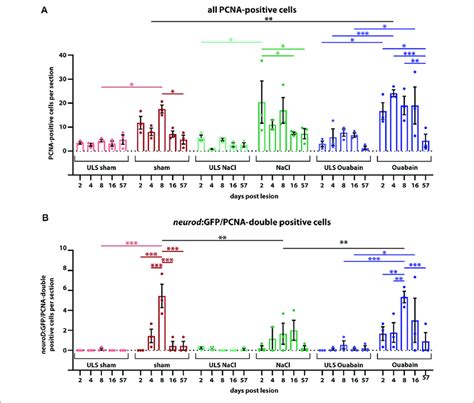 Quantification Of Reactive Proliferation Of Neurodgfp Positive