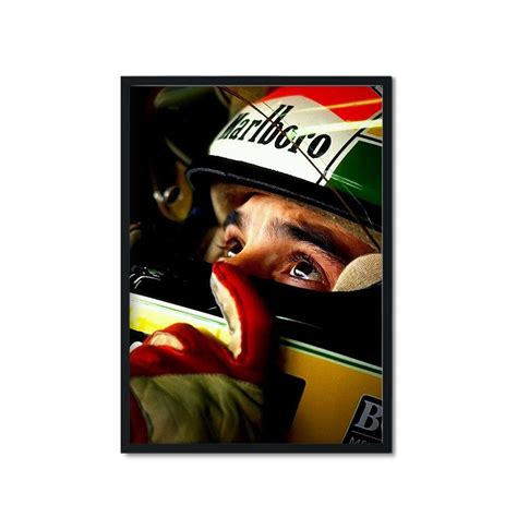 Quadro Decorativo Ayrton Senna Capacete Olhos Céu Sala Quarto