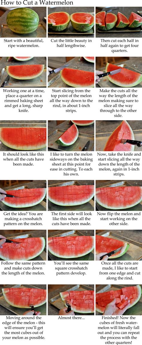 Watermelon Frosty And How To Cut A Watermelon Mels Kitchen Cafe