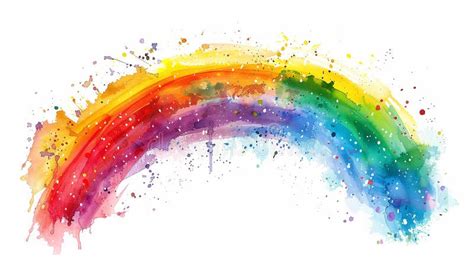 Watercolor Rainbow Stock Illustrations – 125,195 Watercolor Rainbow ...