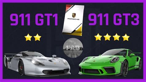 Asphalt 9 60 Ferdinand S Legacy Packs Porsche 911 Gt1 2⭐️ Porsche 911 Gt3 Rs 4⭐️ Upgrades