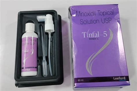 Tinfal 5 Minoxidil Topical Solution 5 W V At Rs 140 Box In Bhayander