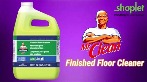 Mr Clean Finished Floor Cleaner Liquid Youtube