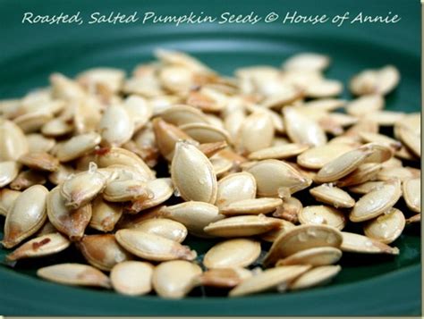 Roasted Salted Pumpkin Seeds House Of Annie