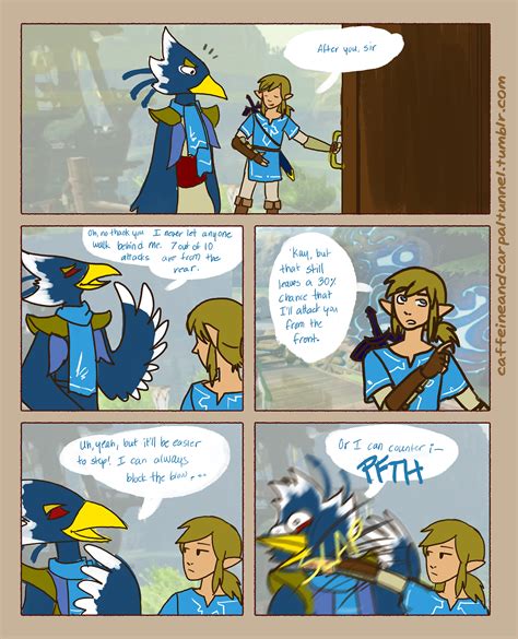 Revali And Link Legend Of Zelda Breath Of The Wild The Legend Of