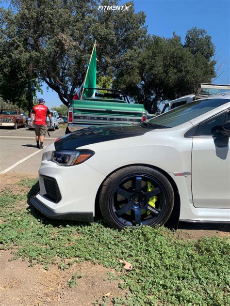 Subaru Wrx Sti Base With X Volk Te Saga And Firestone