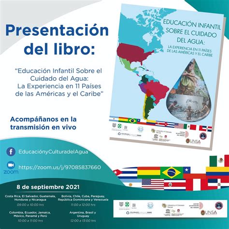 Presentación de libro Educación infantil sobre el cuidado del agua