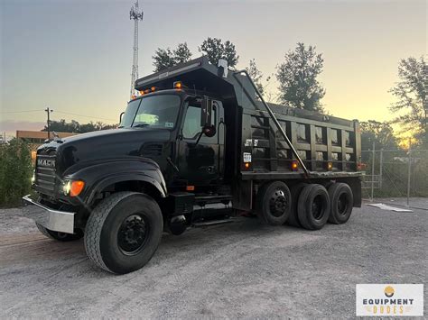 2007 Mack Granite Cv713 Tri Axle Automatic Dump Truck For Sale 433000