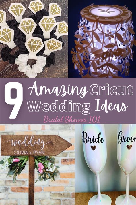 9 cricut wedding ideas to diy – Artofit