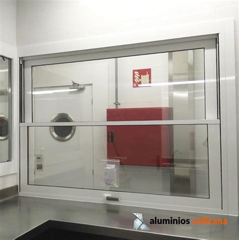 Ventanas Guillotina De Aluminio Av 110 Rpt Aluminios Vallirana