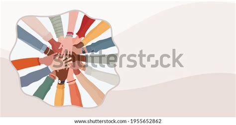 491 Multicultural Hands Unite Circle Images, Stock Photos, 3D objects ...