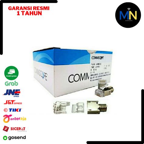 Jual Connector Cat Rj Original Commscope Pn Eceran