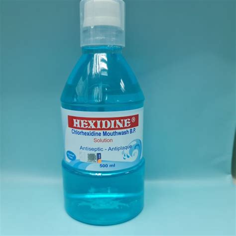 Hexidine Chlorhexidine Mouthwash B P Solution Ml Lazada