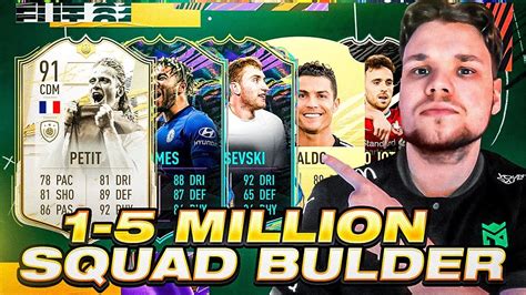 BEST 1M 2M 3M 4M 5M TEAM FIFA 21 META SQUAD BUILDERS FOR FUT CHAMPS