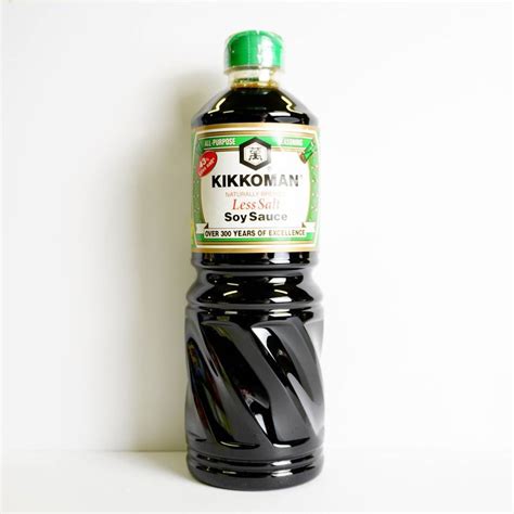 Kikkoman Naturally Brewed Reduced Salt Soy Sauce Ml Items Waso