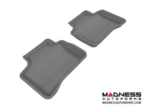 Mercedes Benz GLK-Class Floor Mats (Set of 2) - Rear - Gray by 3D ...