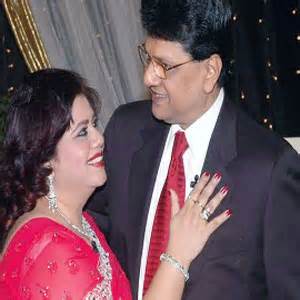 Runa Laila With Husband Alamgir