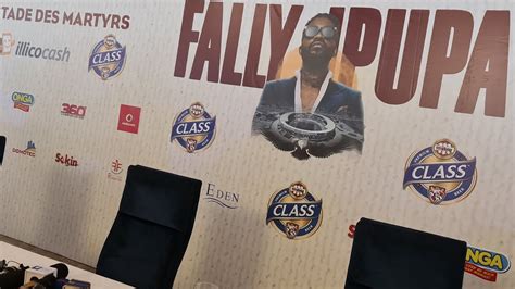 La Conférence de presse de Fally IPUPA YouTube