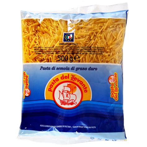 Pasta Del Levante Di Semola Vermicelli Tagliati 500g Visita Cicalia