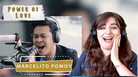 Marcelito Pomoy Power Of Love Vocal Coach Reaction Analysis YouTube