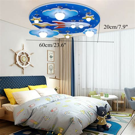 Modern Ceiling Light Dimmer Chandelier Bedroom Childrens Room Lamp