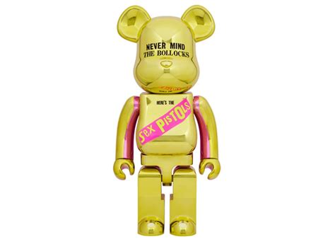 Bearbrick Sex Pistols Never Mind The Bollocks 10 Chrome Us