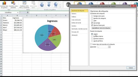 C Mo Hacer Una Gr Fica De Pastel Con Porcentajes En Excel Recursos Excel