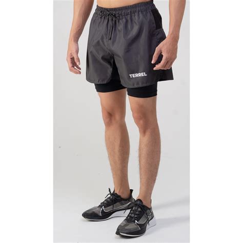 Jual Terrel Compression Short 2 0 Celana Olahraga Pendek Gym Running