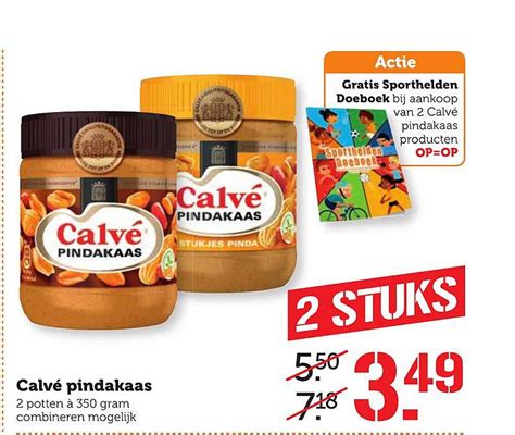 Calve Pindakaas Aanbieding Bij Coop Folders Nl