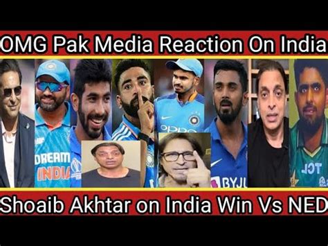 Omg Pak Media Reaction On India Shoaib Akhtar Reaction On