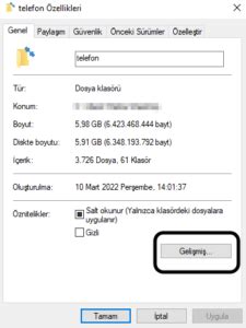 Windows 11 de Dosya Sıkıştırma Nasıl Etkinleştirilir