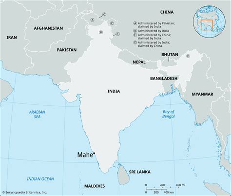 Mahe | India, Map, & Facts | Britannica