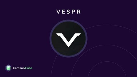 Vespr Wallet On The Cardano Blockchain Prices Charts Teams Ratings