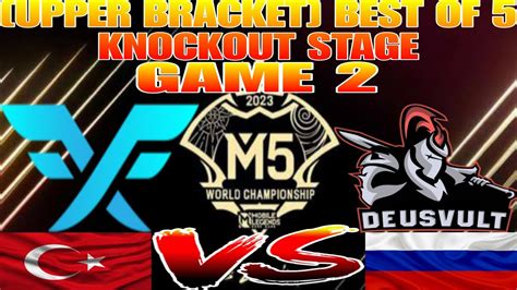 FIRE FLUX VS DEUSVULT GAME 2 UPPER BRACKET KNOCKOUTSTAGE M5 WORLDS