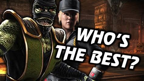 The Strongest Competitive Mortal Kombat Characters Of All Time Youtube