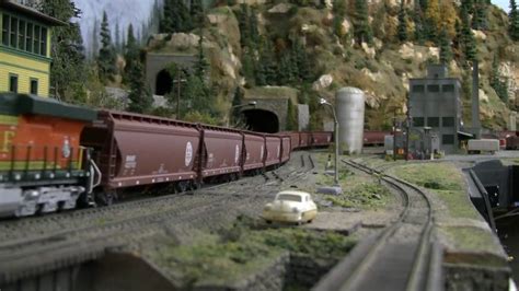 Ho Scale Bnsf Grain Train 2 Youtube